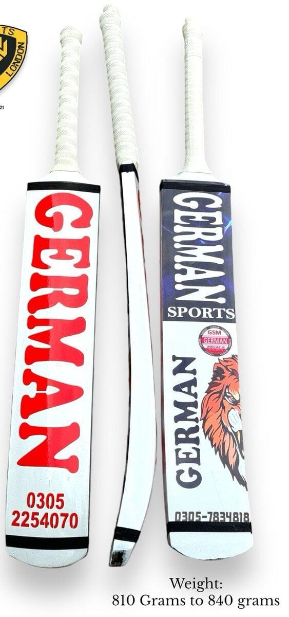 German Edition Original Cricket Bat