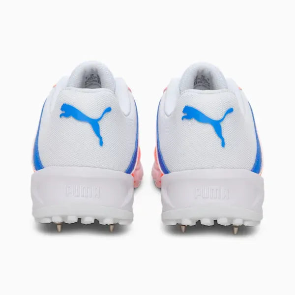 PUMA Spike 22.2 Men's Cricket Shoes, Puma White-Bluemazing